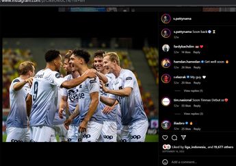 Shayne Pattynama Pecah Telur di Liga Norwegia, Drama 10 Gol Warnai Laga Viking FK Vs Hamkam