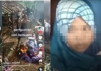 Wanita di Cianjur Ketahuan Menikah dengan 2 Lelaki, Videonya Diusir Warga Viral