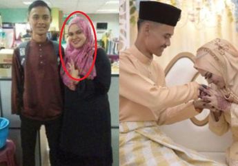 GURUKU Adalah Istriku, Lamarannya Ditolak Mentah-mentah 7 Kali, Pria Ini Akhirnya Berhasil Nikahi Gurunya yang 26 Tahun Lebih Tua!