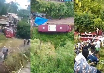 KONDISI Ngeri dalam Bus yang Terjun ke Jurang di Guci Tegal, Korban Selamat Beberkan Kesaksiannya