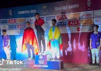 Viral Podium SEA Games 2023 Kamboja Gelap Gulita Hanya Disorot Lampu Mobil, Warganet Sebut Lebih Mewah Acara 17-an di Kampung