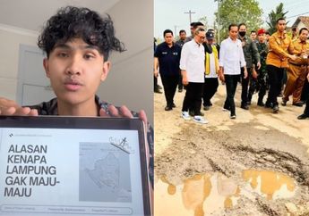 Sentil Jokowi yang Datang ke Lampung Naik Mobil Mewah, Bima Tiktokers Auto Diskakmat Sosok Pejabat Ini