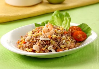 Resep Nasi Goreng Seafood Beras Merah Enak Dengan Cita Rasa Oriental!