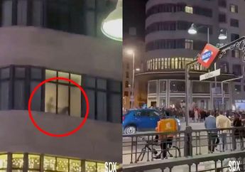 Waduh! Aksi Panas Mantap-mantap Terlihat dari Jendela Hotel, Warga Menonton Sampai Bikin Macet Jalanan