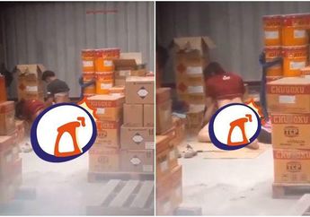 Bukannya Kerja Malah Mantap-mantap di Gudang, Aksi Tak Senonoh Sepasang Buruh Ini Bikin Geram Rekan Kerja