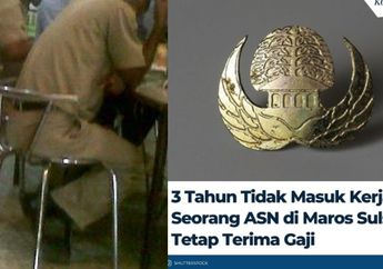 Terancam Dipecat, PNS yang 3 Tahun Bolos Kerja tapi Tetap Digaji di Maros Tersandung Kasus Pidana?