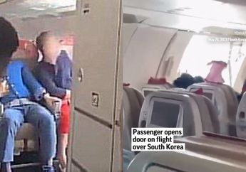 HEBOH Penumpang Buka Pintu Darurat Saat Pesawat Masih Terbang hingga Banyak Orang Pingsan, Ini Akibat Fatal yang Bisa Terjadi