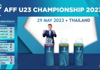 Hasil Drawing Piala AFF U-23 2022 - Indonesia Jumpa Rival Bebuyutan di Grup B