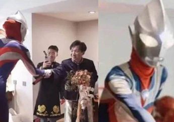 Viral! Pengantin Wanita Tampil dengan Kostum Super Hero Nyeleneh, sang Suami Malah Terharu Gegara Hal Ini