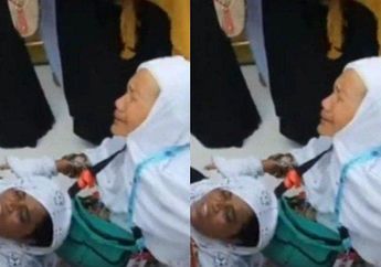 YA ALLAH, Jemaah Haji Lansia Asal Indonesia Terinjak-injak di Depan Ka'bah, Cuma Bisa Nangis Sambil Terus Istighfar