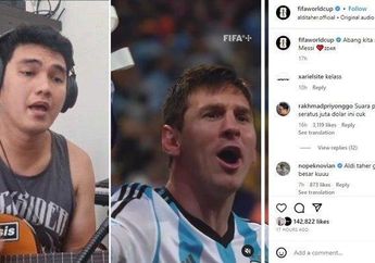 Lagu Ciptaannya untuk Lionel Messi Debut di Akun Resmi FIFA, Aldi Taher Malah Tak Terima, Berasa Dicomot Tanpa Izin?