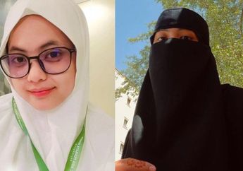 MASYA ALLAH Pedangdut Muda Berusia 19 Tahun Jadi Jamaah Haji Tahun ini, Penampilannya Pakai Cadar di Tanah Suci Bikin Pangling