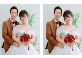 Tampak Serasi, Pengantin Wanita Bergaun Putih Ternyata Aslinya Laki-laki, Sikap Keluarga Mempelai Pria Begitu Mengharukan!