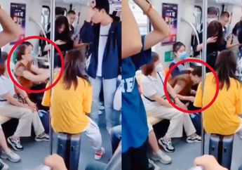 Nekat Lakukan Aksi PDA di Kereta, 2 Sejoli Ini Kapok Tantang Emak-emak Gegara Dapat Jackpot