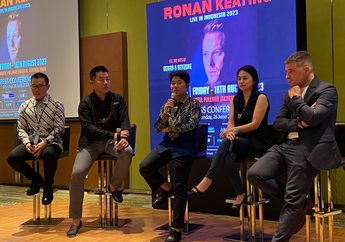 Bocoran Riders Konser Ronan Keating di Jakarta, Satu Minuman Ini Jadi Favoritnya