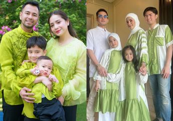 Deretan Penampilan Selebriti Indonesia Saat Lebaran Idul Adha, Pakai Baju Desainer Ternama!