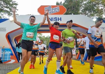 Run the City Dimeriahkan 3 Ribu Peserta, Banyak Doorprize dan Hadiah Jutaan Rupiah