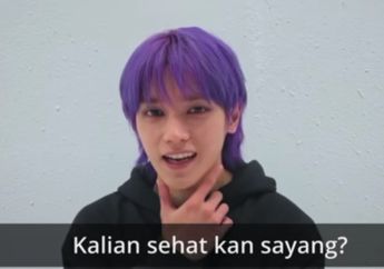 Bakal Tampil Solo di Jakarta, Taeyong NCT Sapa Fans dengan Bahasa Indonesia