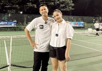 Persiapan Nagita Slavina dan Jeje Govinda Tanding Tenis Lawan Ibnu Jamil dan Gege Elisa