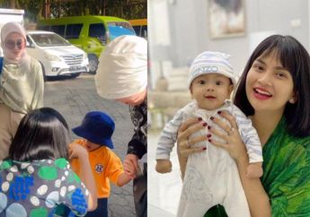 LUCUNYA Gala Sky Perdana Masuk Sekolah, Sosok Gurunya Justru Disebut Mirip Almarhum Vanessa Angel, Netizen Auto Salfok!