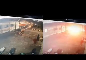Terjadi di Malam Satu Suro, Begini Detik-detik KA Brantas Hantam Truk Tronton hingga Meledak di Semarang, Penumpang Selamat?
