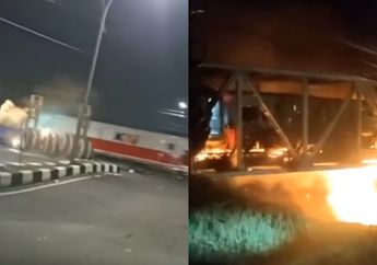 INNALILLAHI, KA Brantas Tabrak Truk Tronton hingga Meledak di Semarang, Begini Nasib 615 Penumpang Termasuk Masinis dan Asisten!