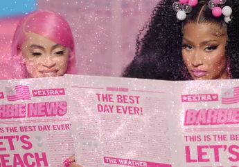 Lagu Baru Nicki Minaj dan Ice Spice - Barbie World yang Jadi OST Film Barbie 2023, Intip Liriknya yang Super Catchy Berikut!