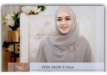 6 Bulan Ditelantarkan Suami, Inilah Sosok Zeda Salim, Mantan Presenter TV yang di KDRT dan Dilarang Hamil Oleh sang Suami