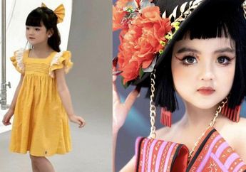 FANTASTIS! Model Cilik Usia 5 Tahun Ini Dibayar 2 Digit Per Jam, Segini Penghasilannya
