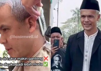 KAGET Pria Asal Banten ini Punya Paras Plek Ketiplek dengan Ganjar Pranowo, Ternyata Rambut Sama-sama Putih, Intip Potretnya