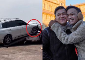 INNALILLAHI, Jordi Onsu Selamat dari Maut Usai Alami Kecelakaan Tunggal di Tol, Adik Ruben Onsu Tabrak Pembatas Jalan Gegara 3 Ban Pecah Bersamaan!