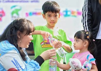 Meriahkan Hari Anak Nasional, Jan Ethes dan La Lembah Lakukan  Senam Ceria