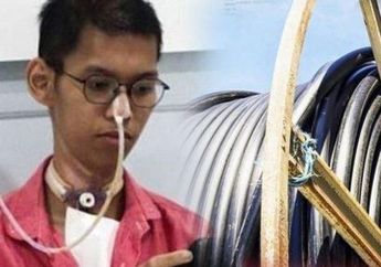 NASIB Sultan Rifat usai Tulang Tenggorokan Putus Terjerat Kabel Fiber Optik, Tak Bisa Napas Lewat Hidung dan Mulut