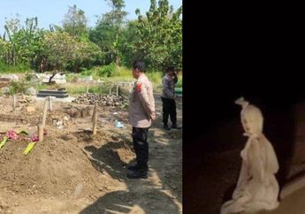 NGERI, Detik-detik Pria Curi Tali Pocong di Cirebon Saat Siang Bolong, Warga Geger Langsung Cek Kondisi Makam dan Jenazah