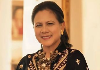 Tengok Gaya Ibu Negara Iriana Jokowi Kenakan Kebaya Encim di Acara Istana Berkebaya!
