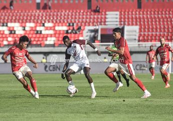 Hasil Liga 1 - Diwarnai Kartu Merah, Brace Spaso Bawa Bali United Comeback atas PSM
