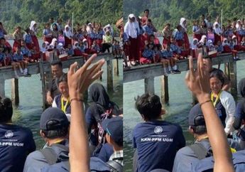 Momen Haru KKN Mahasiswa UGM, Kepulangan Diantar Warga 2 Desa dengan Air Mata dan Harapan
