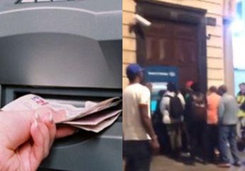 AUTO Kaya! Mesin ATM Eror Diserbu Warga, Bisa Tarik Uang Rp 16 Juta Padahal Saldonya Rp 0