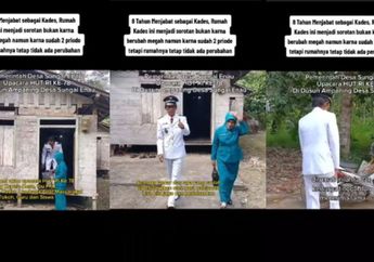 Masya Allah Sederhananya Kades Sungai Enau, Tinggal di Rumah Dinding Kayu sampai Kendarai Motor Butut Meski Jabat 2 Periode 