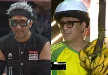 Kocaknya The Prediksi saat Tanding Voli Bareng The Actors, Andre Taulany Nekat Bopong Pisang Setandan ke Lapangan hingga Bikin Ngakak!