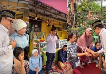 H. Faisal dan Dewi Zuhriati Asyik Kampanye Caleg ke Perkampungan, Mertua Vanessa Angel Auto Banjir Dukungan 