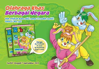 Majalah Bobo Terbaru Edisi 23 Terbit Hari Ini, Bisa Mengenal Olahraga Khas dari Berbagai Negara