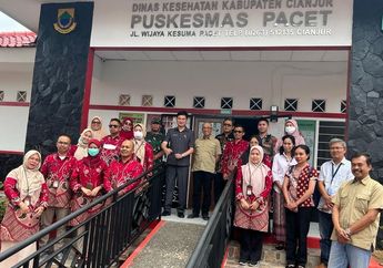 Yayasan Dana Kemanusiaan Kompas dan Dinas Kesehatan Kabupaten Cianjur Serah Terima Gedung Puskesmas Pacet