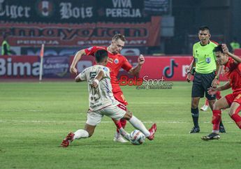 Hasil Liga 1 - Diwarnai Kartu Merah, Persija Ditahan Imbang Bali United di Kandang