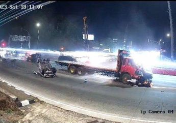 Oleng Usai Menyalip dari Sisi Kiri, Pengendara Motor di Sulawesi Selatan Terlindas Truk Trailer 