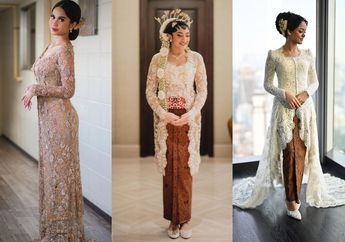 5 Model Kebaya Pernikahan Anak Pejabat Negara, Gaya ala Ningrat!