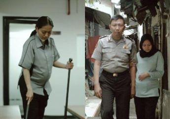 Viral Istri Polisi Kerja Jadi Cleaning Service, Rela Merawat Suami yang Buta, Kini Sedang Hamil Besar