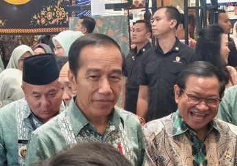 Resmi Buka Pameran Inacraft 2023, Presiden Jokowi Blusukkan ke Tenant Pengrajin