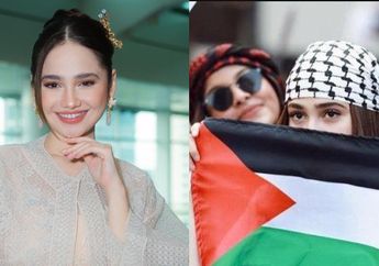 Syifa Hadju Bela Palestina di Depan Gedung Kedubes AS, Dikira Orang Arab sampai Mirip Bella Hadid