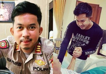 Polisi Gagah dan Tampan ini Ternyata Anak Angkat Artis Ternama, Kini Berbakti Rawat Ayah yang Sakit Kronis